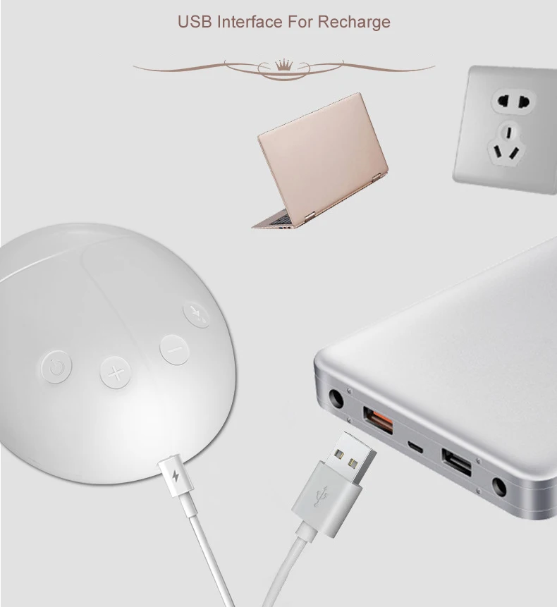 Электрический молокоотсос с двойным USB соской силиконовый детские аксессуары