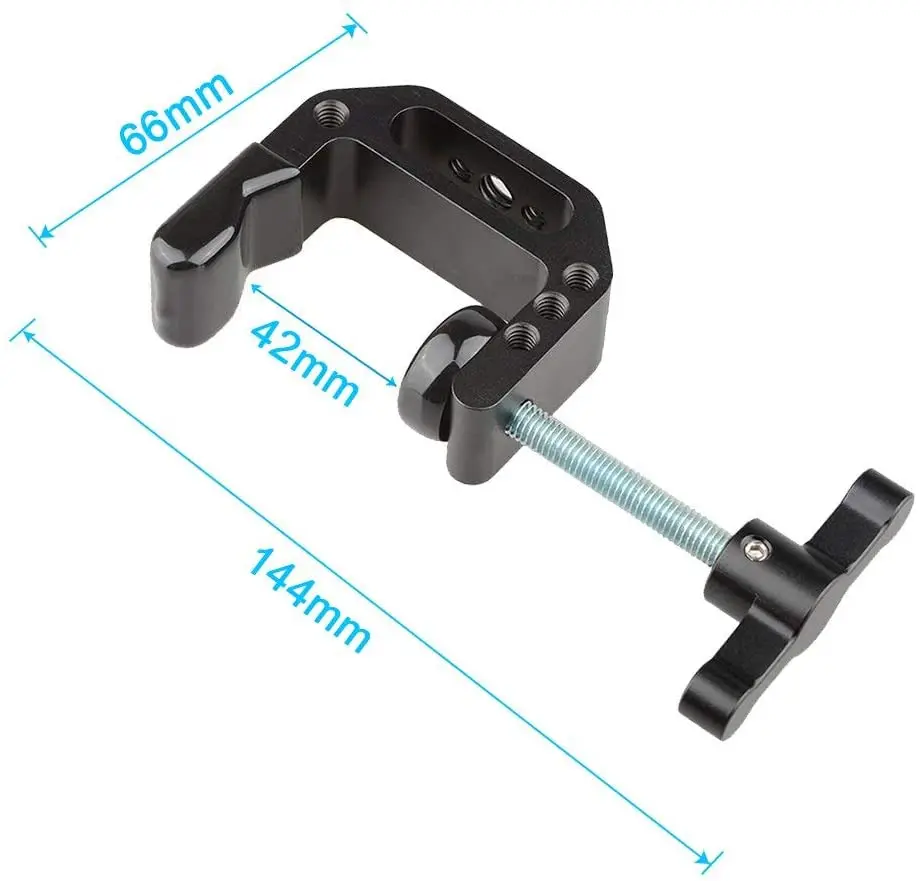 Сверхмощные щипцы CINEPIECE с C образным зажимом универсальным резьбовым креплением