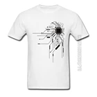 Футболка с компьютерным чипом IC, новая футболка с принтом, хлопковые топы, мужские футболки со встроенной печатной платой, высококачественные тройники