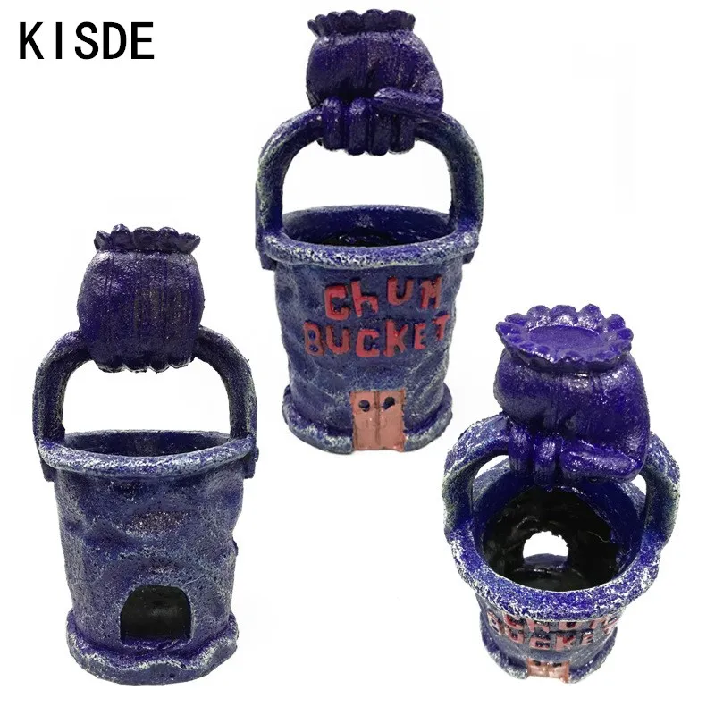 Украшение для аквариума тематическое украшение пиратского ведра укрытие | Дом и