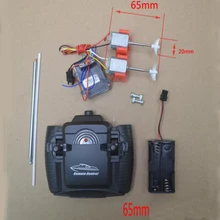 1 комплект DIY RC лодок полный деталей 4 канальный беспроводной