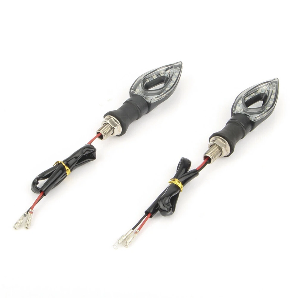 

2pcs Universal Motorcycle 16 LED Turn Signal Indicator Amber Lights Lamp Amber