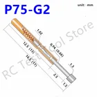 100 шт., диагностический зонд с хвостовиком, 1,3 мм