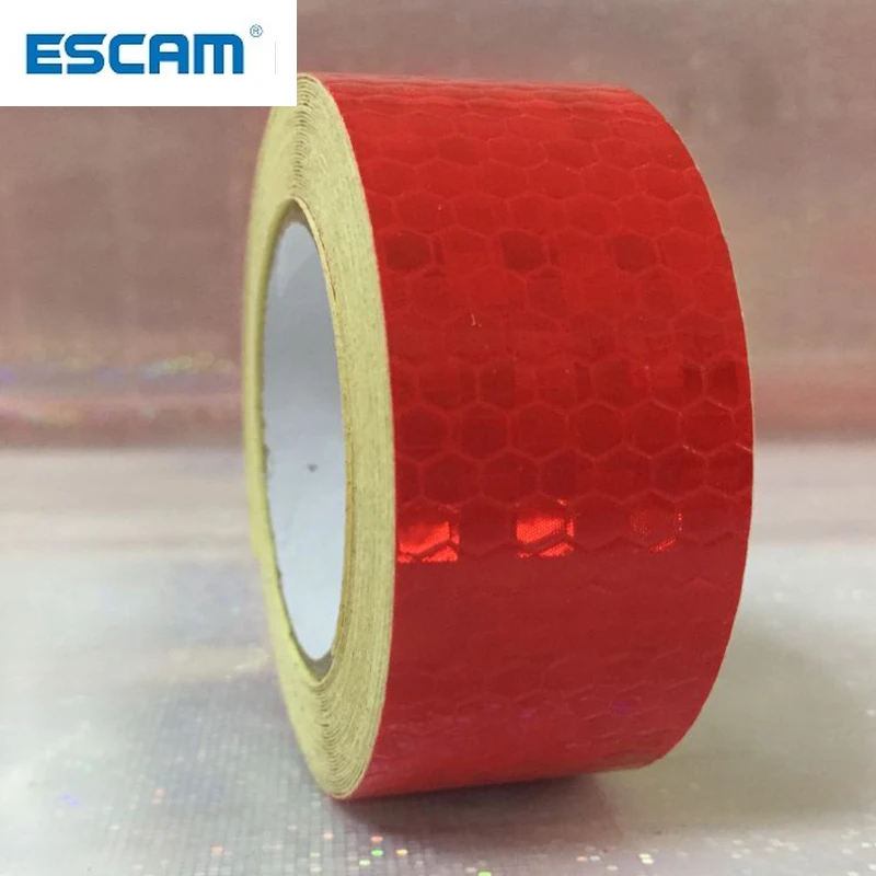 Светоотражающая лента 25 мм x 5 м самоклеящаяся сигнальная для стайлинга