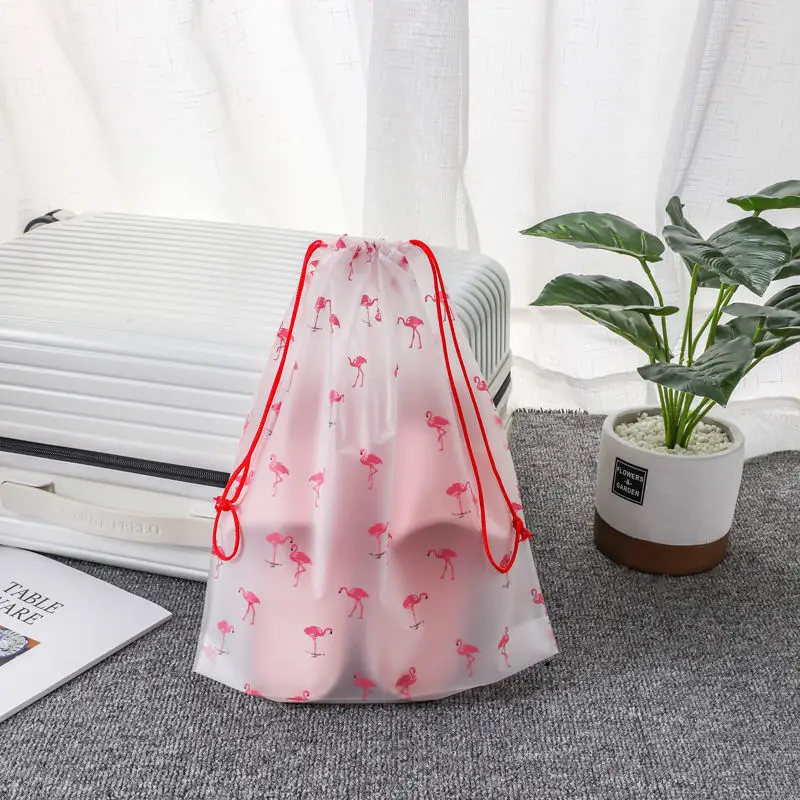 

Shoe storage bag for travel, drawstring bunched storage bag, dust-proof and moisture-proof shoe bag, student self-sealing bag