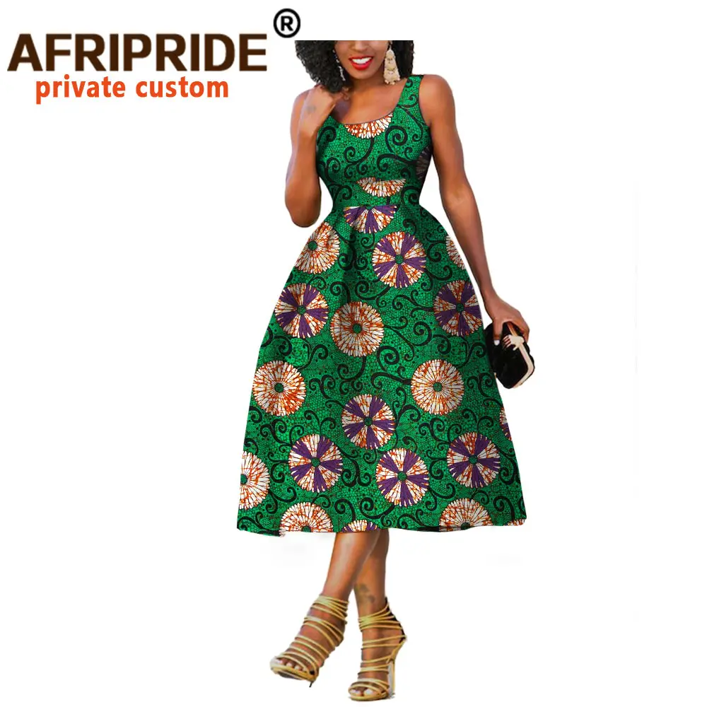 Африканские платья для женщин африканская одежда летнее платье до колена без