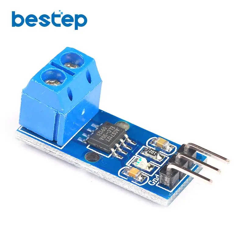 2PCS ACS712 30A Range Hall Current Sensor Module for Arduino | Электронные компоненты и принадлежности
