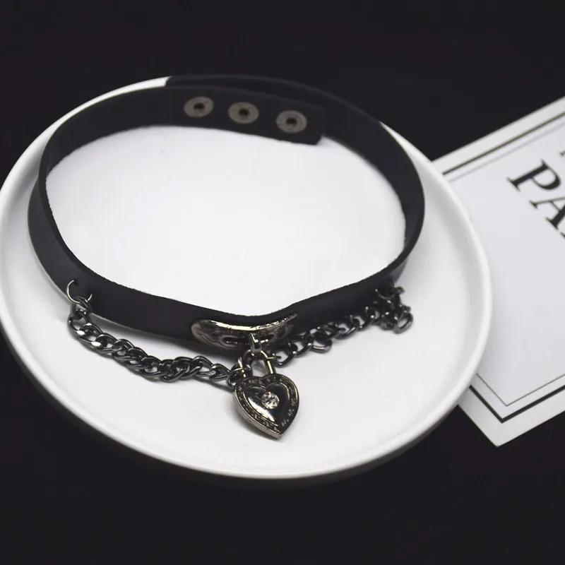 Женское колье с металлической цепочкой в стиле панк | Украшения и аксессуары