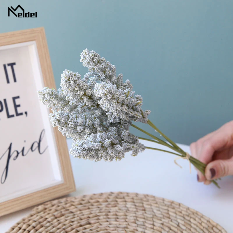 Искусственные Ванильные мини ягоды 6 цветов|Свадебные букеты| |