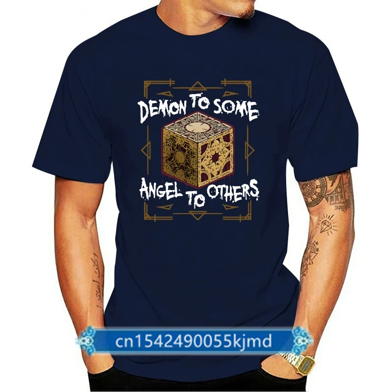 Футболка Pinhead с надписью Demon To Some Angel other футболка культовым фильмом Sadomasochism Hellraiser |