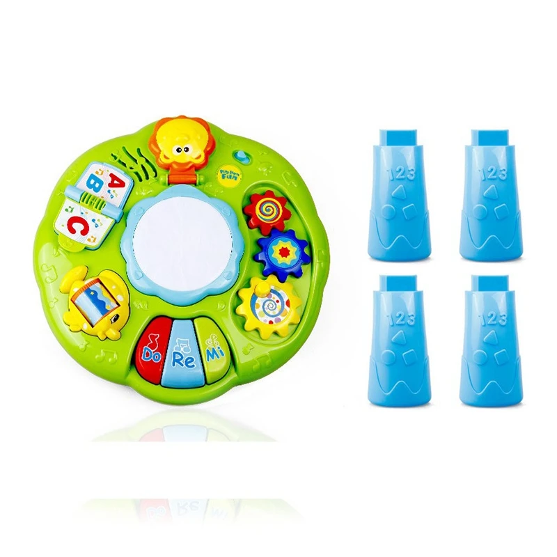 

Baby Activity Table Multifunctional Musical Learning Activity Center for Kids Infant Toddler Educational Toys