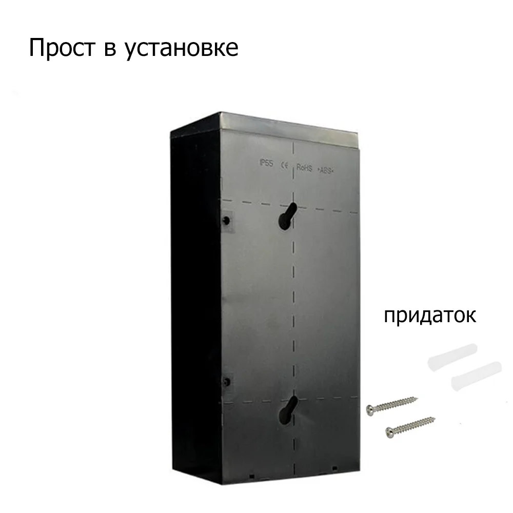 Номер дома Doorplate цифровой солнечный светильник светодиодный номер двери адрес цифры настенное крепление номер для дома с батареей