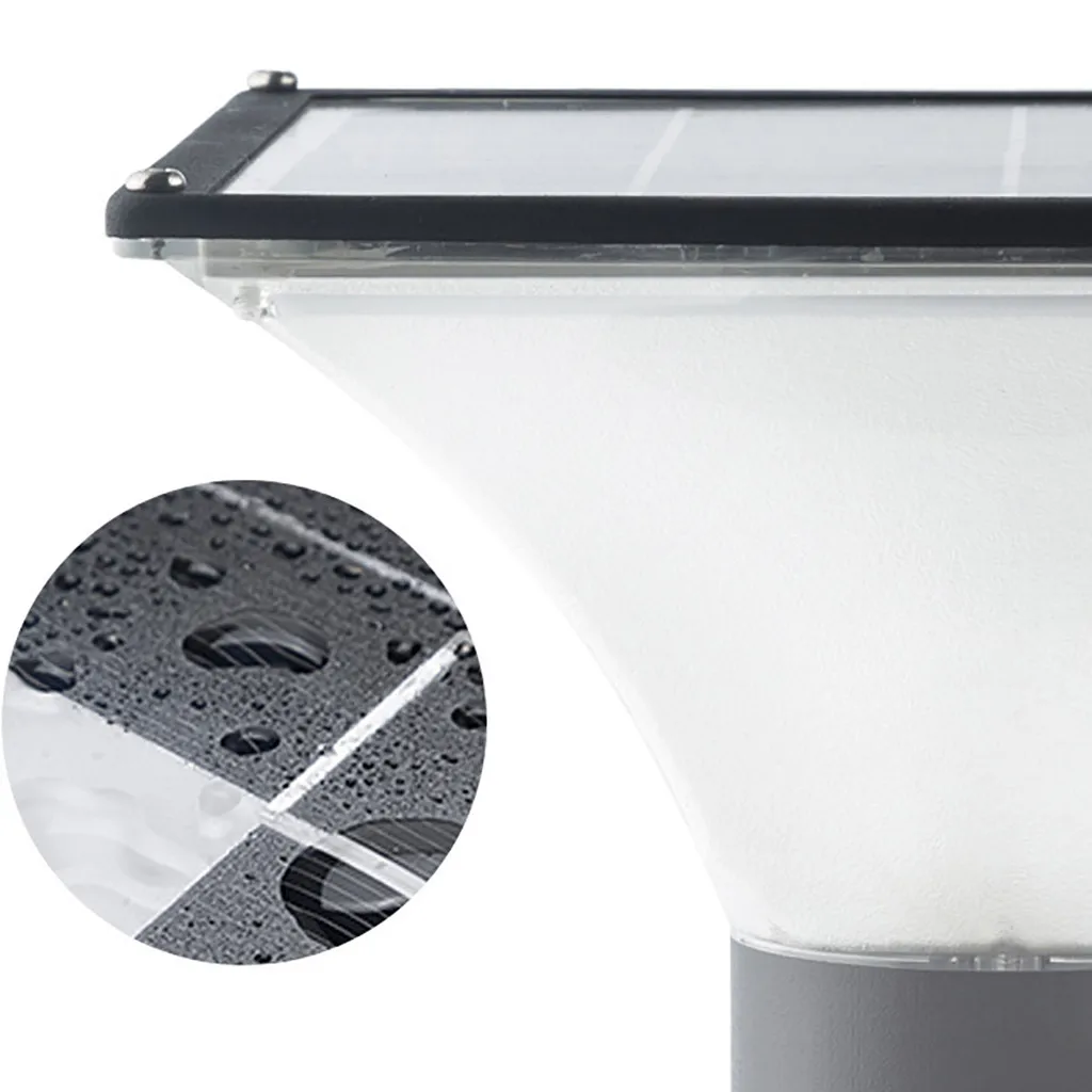 Лучшие продажи 2019 продуктов 18LED солнечный столб свет регулируемый цвет изменение