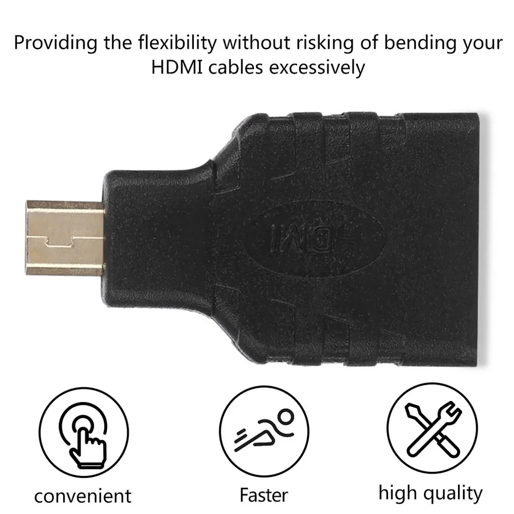 Переходник с HDMI Мама на Micro HDMI/Тип D папа Позолоченный разъем переходник F/DM для жк