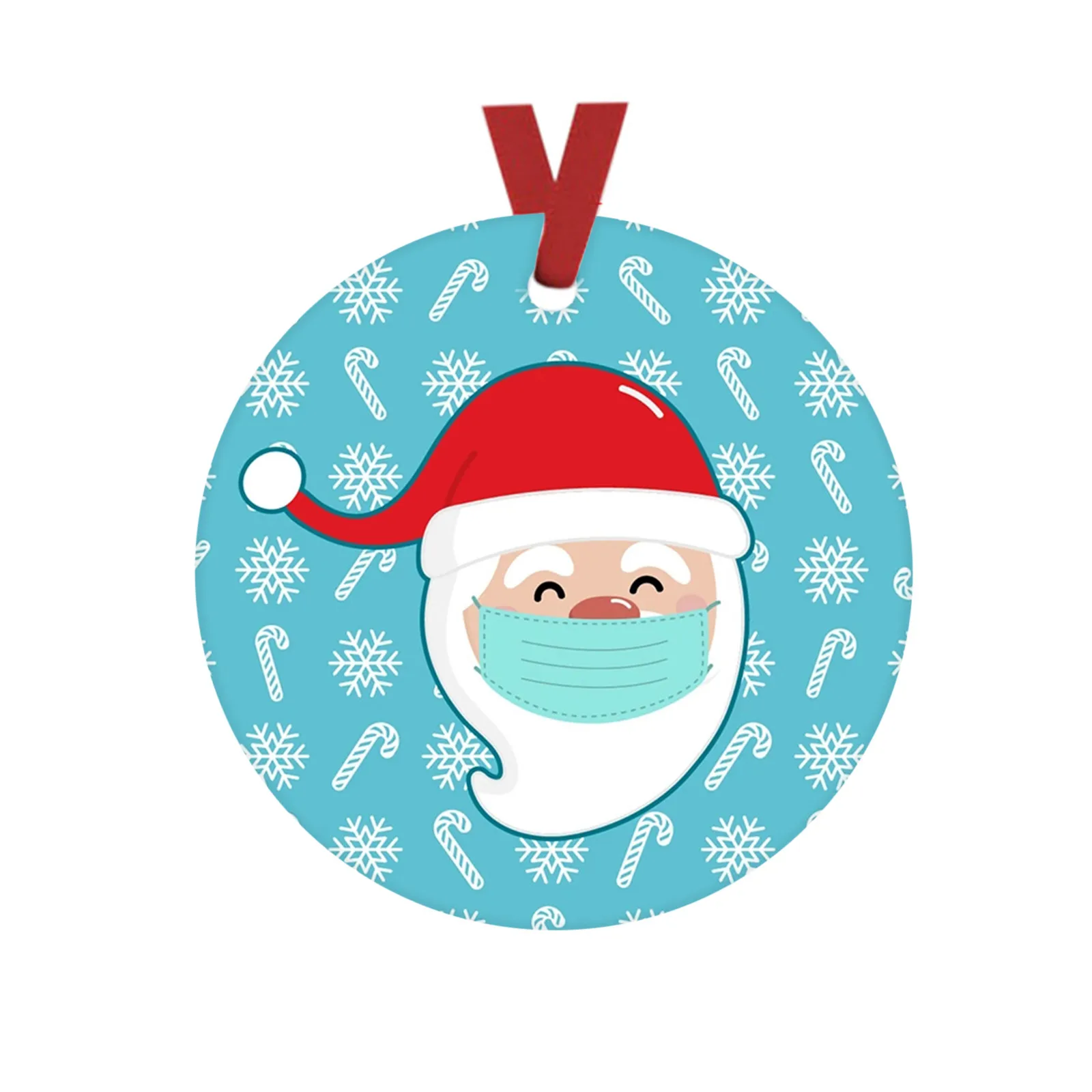 Маска рождественские украшения 2020 плохо но с надписью Merry Christmas для