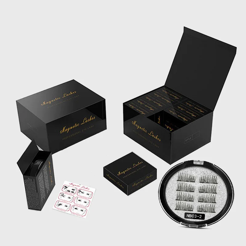 Магнитные норковые ресницы MB новинка 8 шт. 100% магнитные натуральные волосы