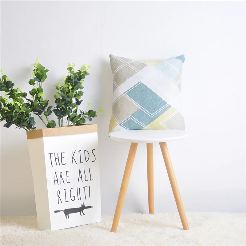 2 шт. наволочки для диванных подушек с принтом эластичные 45*45 см соответствующие