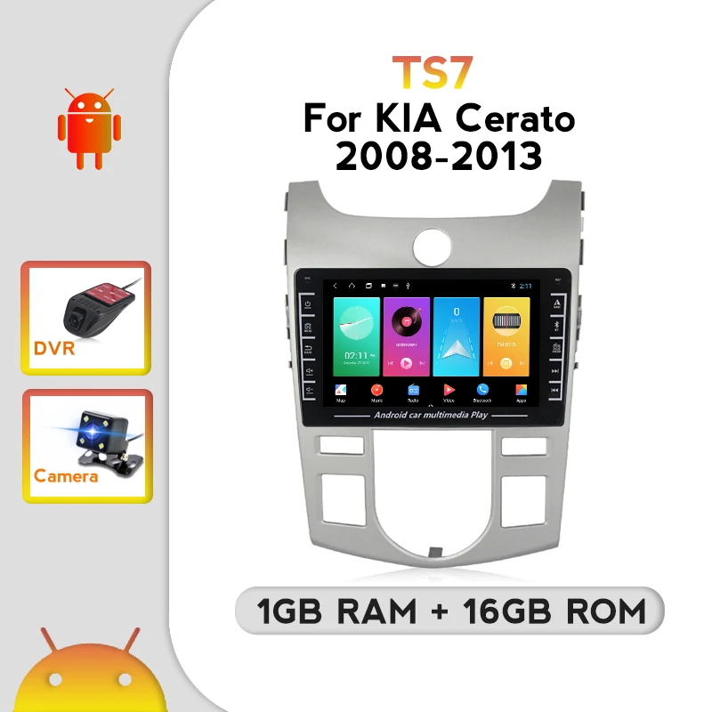 

YELLOBERRY Android system Car Multimedia Player for KIA Forte Cerato 2008-2013 car Radio car stereo DVD player GPS Navigation