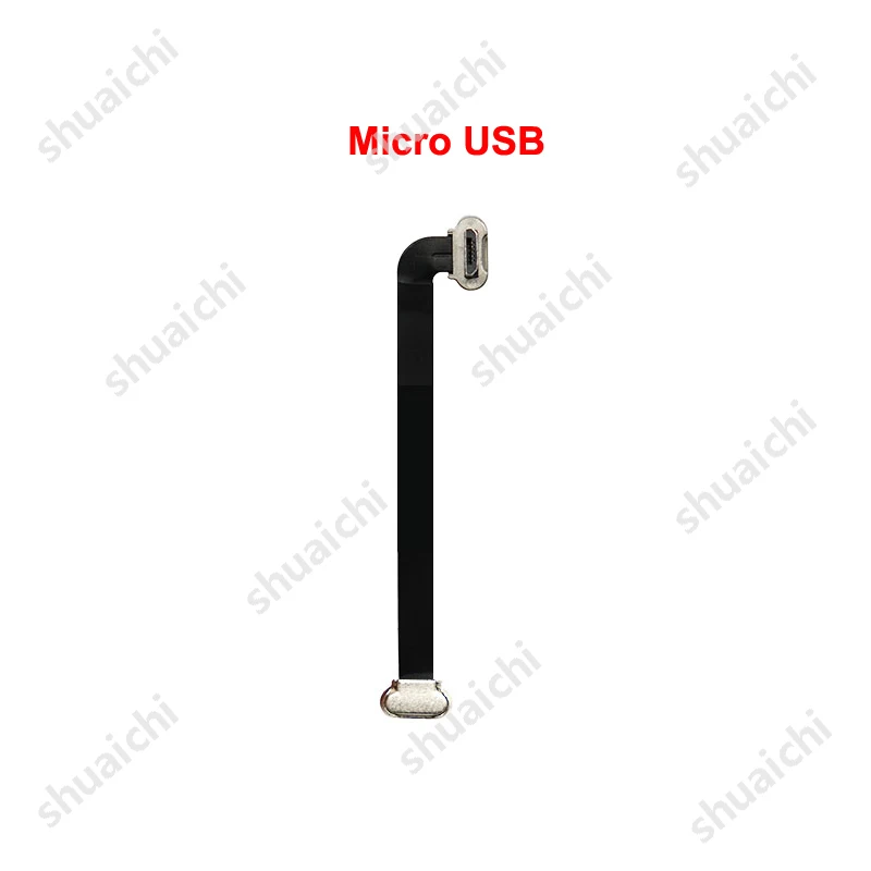 75 мм бесшовный гладкий 4 зарядный кабель Lightning Type C Micro USB для Samsung Iphone 7 8 X Android HUAWEI