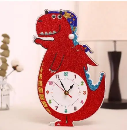 7 clock Новые 3D алмаз особенной формы вышивка Сова Единорог настенные часы 5D алмазная живопись крест вышивка часы декор из алмазной мозаики - Цвет: 7 clock