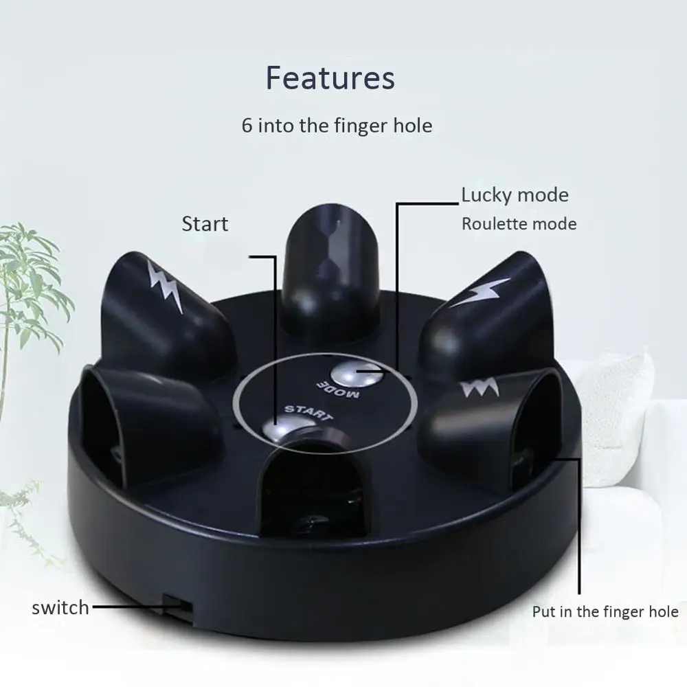 Электрическая игра-рулетка на удачу пальчиковая игровой автомат Пальчиковый