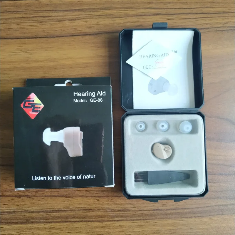 Миниатюрный слуховой аппарат 1088H усилитель для ушей суперневидимый громкости