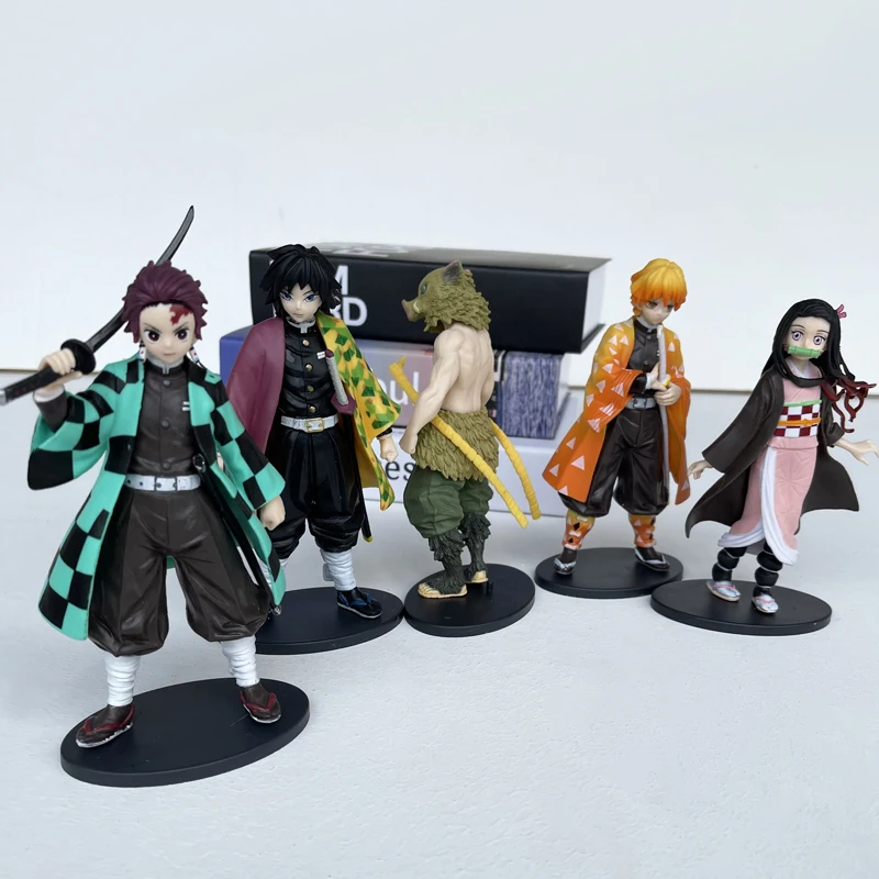 

16cm Anime Demon Slayer Kimetsu No Yaiba PVC Action Figures Toys Anime Figure Toys for Gifts