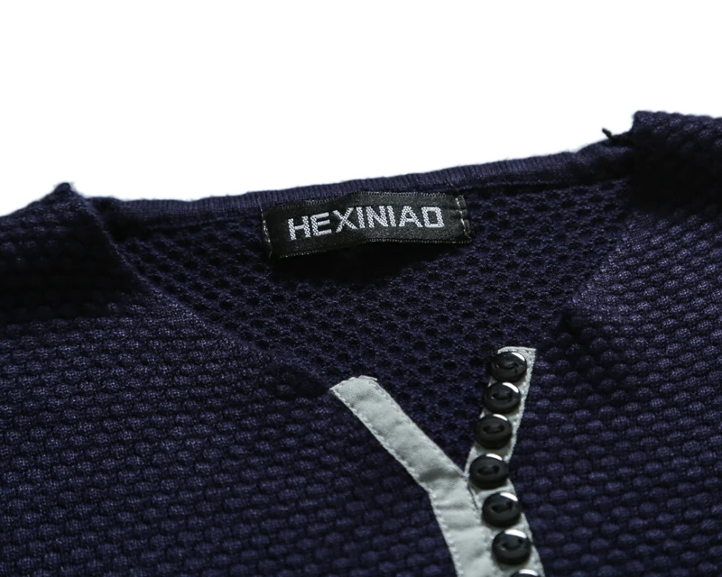 

Men's Fashion Button-down Collared Stitched Pullovers Sweater