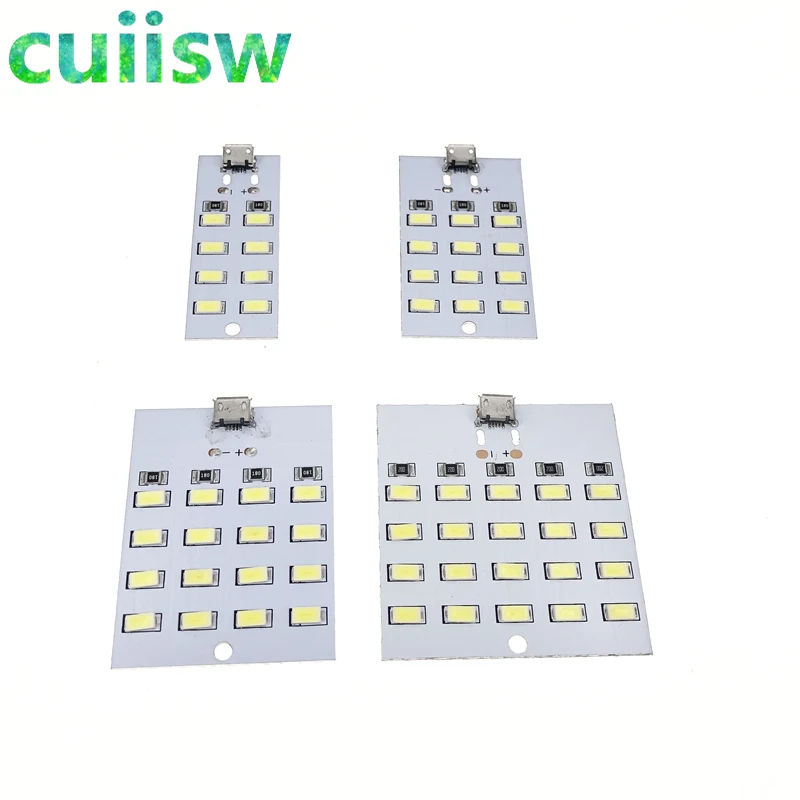 Высококачественный светодиодный светильник 5730 smd 5 в мА ~ белый Mirco Usb Светодиодная