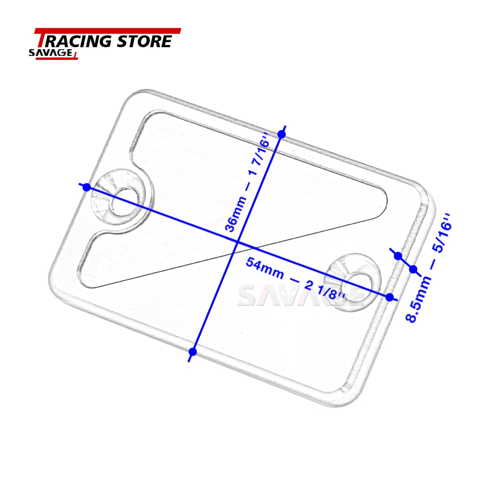 Крышка Резервуара переднего тормоза для YAMAHA WR XT YBR 250 660 R X WR250 XT250 XT660 аксессуары