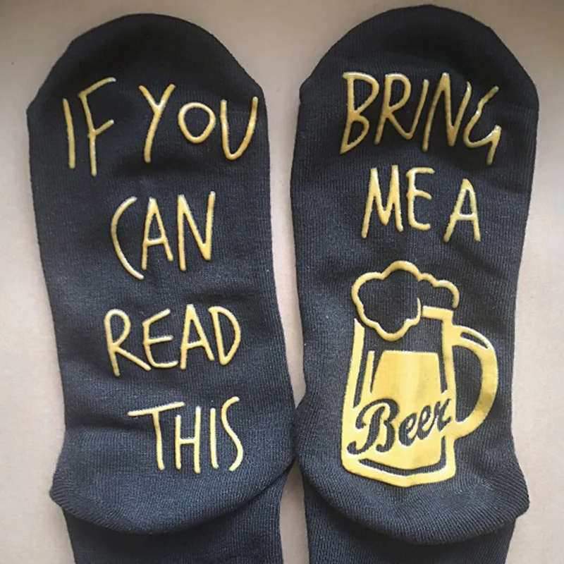 Мужские домашние короткие противоскользящие носки-башмачки унисекс с забавным