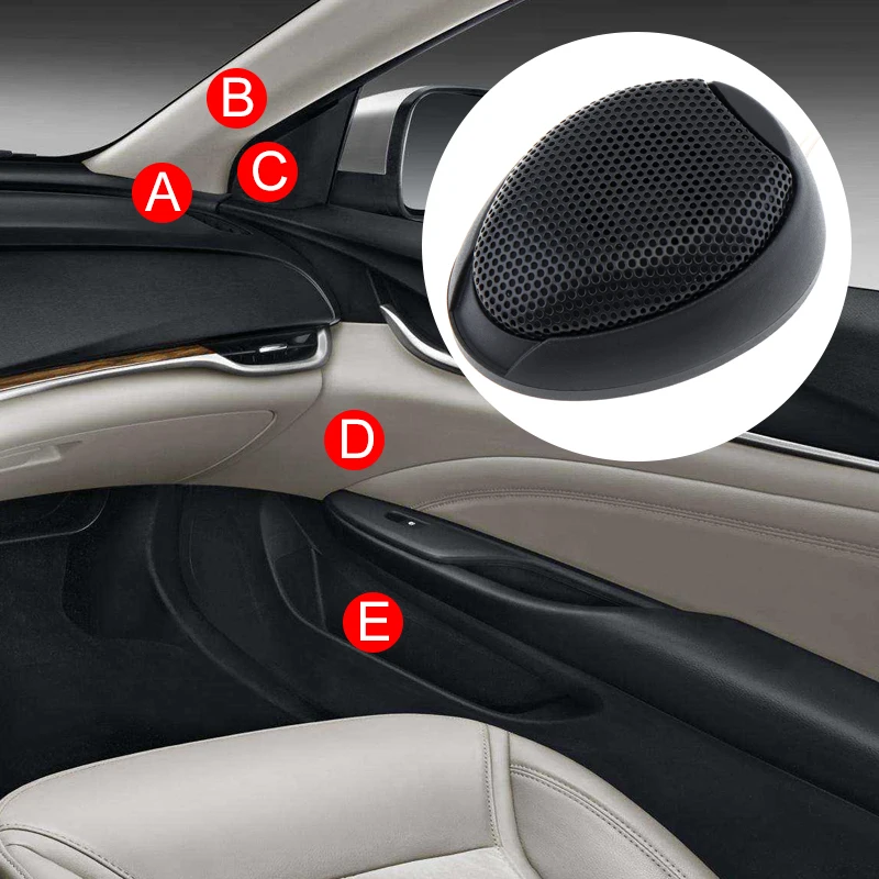 Универсальные автомобильные высокочастотные динамики 1000 2 шт. TW 106 Вт