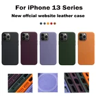 Чехол-накладка для iPhone 13 Pro Max, 13 Mini, 13 Pro Max, из натуральной кожи