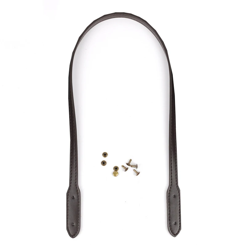 Прямые кожаные ремни для сумок однотонная плетеная Сумка с заклепками