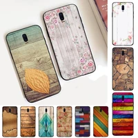 natural real wood wooden phone case for vivo y91c y11 17 19 17 67 81 oppo a9 2020 realme c3