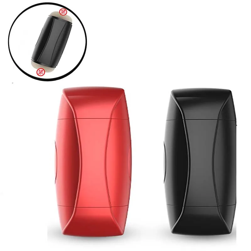 10 скоростей Мужской мастурбатор с двойной головкой Вибрационный массажный