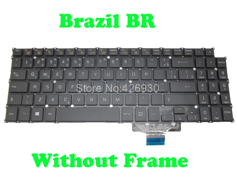 США BR Клавиатура для LG 15Z950 SG 80110 XUA SN5845 AEW73609812 английская XRA Корея KR 40A