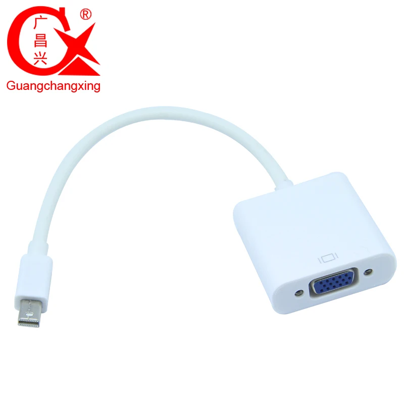 Мини DP к VGA кабель адаптер Thunderbolt мини дисплей порт конвертер для Apple Mac Pro Air