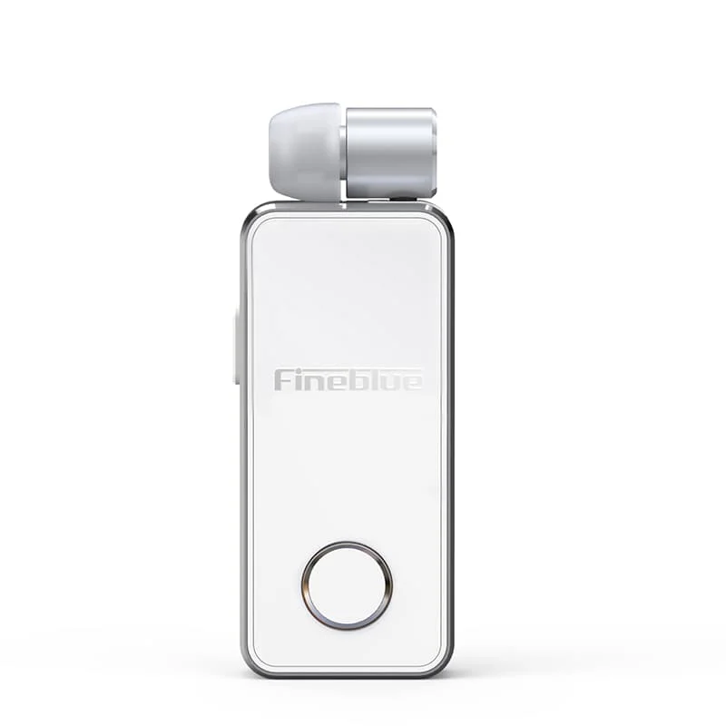 Fineblue F2 Pro Wireless Earphones Lotus Bluetooth-compatible Handsfree with Mic TWS Clip on Headset Ear Phone F920 F990 Metal