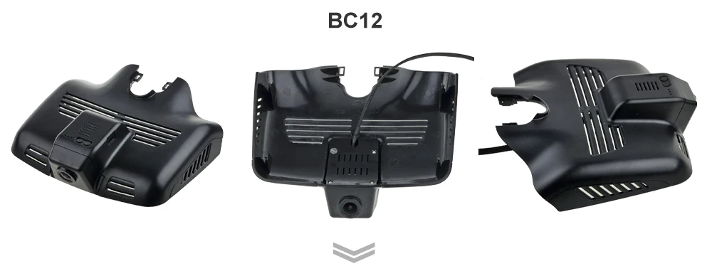 SINOSMART 96658 Wifi DVR камера для Mercedes Benz C series C300/CLC управление с помощью приложения для мобильного телефона
