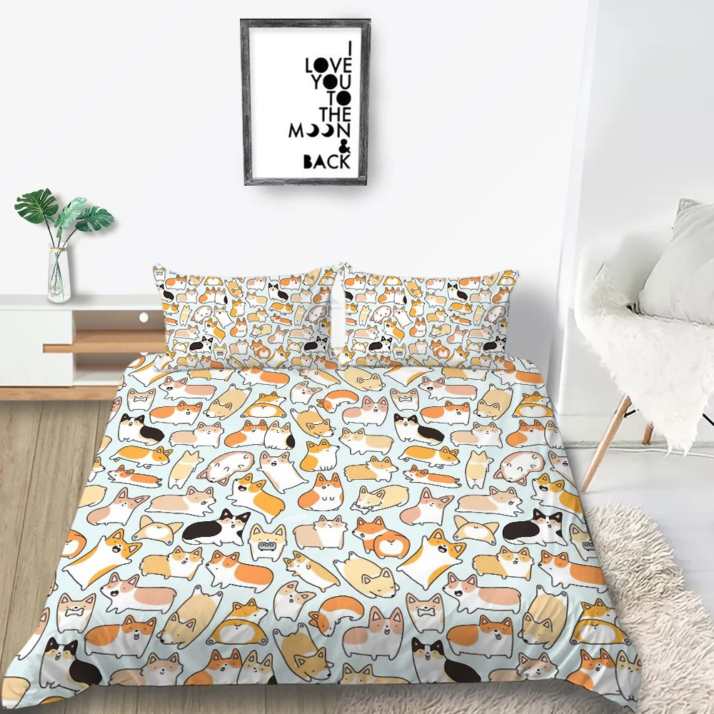 

Thumbedding Plane Print Bedding Set For Boy Creative Fashionable Duvet Cover Cartoon King Queen Single Double Full Twin Bed Set