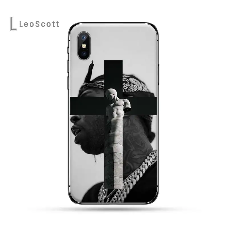 

Pop Smoke Rapper Phone Case for iPhone 11 12 mini pro XS MAX 8 7 6 6S Plus X 5S SE 2020 XR