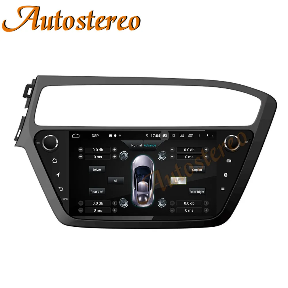 

Android 9.0 DSP Car GPS Navigation Head Unit For Hyundai I20 2018+ Car Multimedia Player Stereo Player No DVD Radio Screen Audio