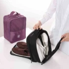 Переносная сумка для обуви, дорожная водонепроницаемая сумка для хранения большой емкости, косметичка, сумка на молнии, сумка для хранения кабелей, аксессуары