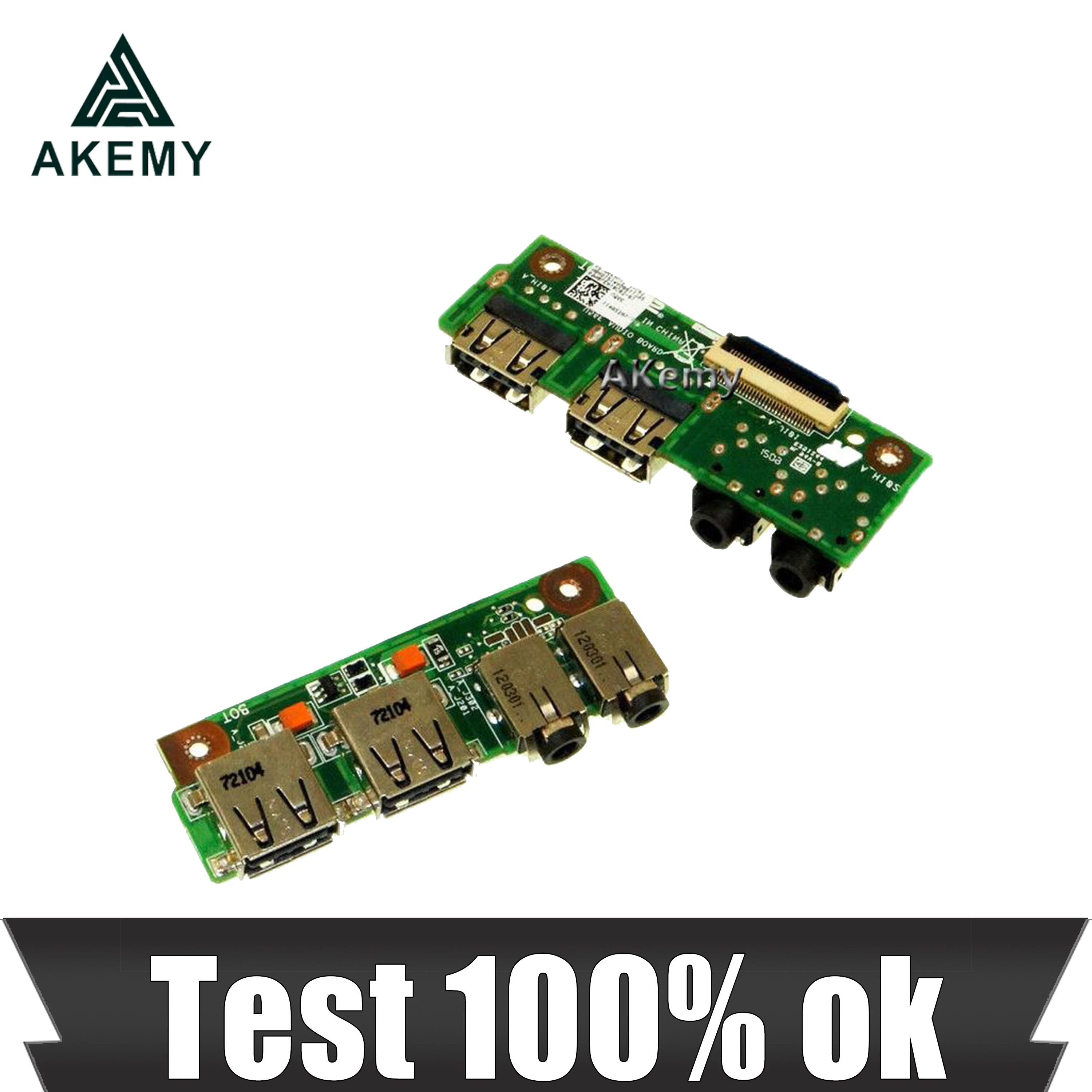 Плата Akemy N56JK AUD IO для For Asus N56 N56V N56VJ N56VM N56VB N56VZ N56J N56JN N56JR USB Плата|Компьютерные кабели