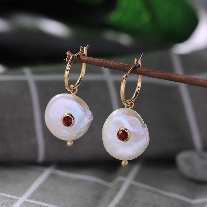 Акриловые серьги с имитацией жемчуга первоначальным образцом для элегантных