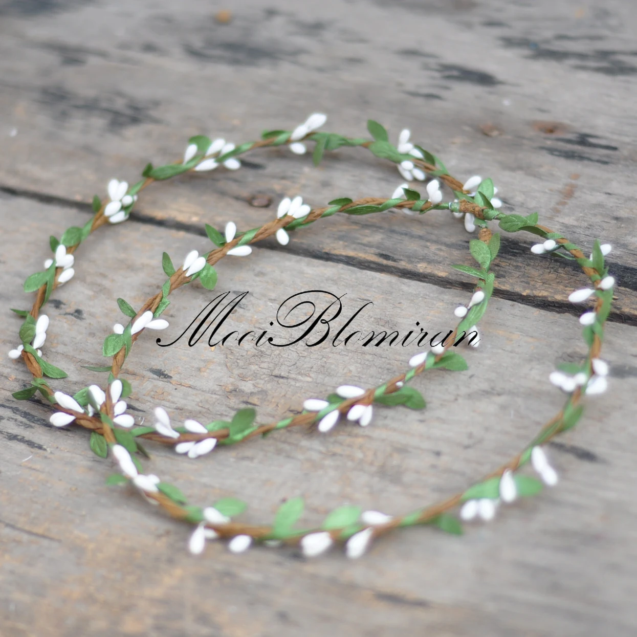 10 шт. НОВЫЕ Изящные Нежные разноцветные ягоды Pip зеленые листья цветы Корона