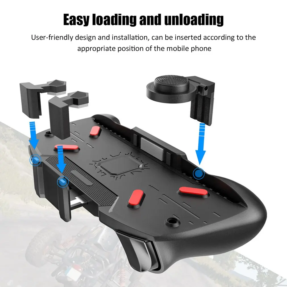 AK21 PUBG игровой контроллер геймпад металлическая кнопка пуска стрельба бесплатно