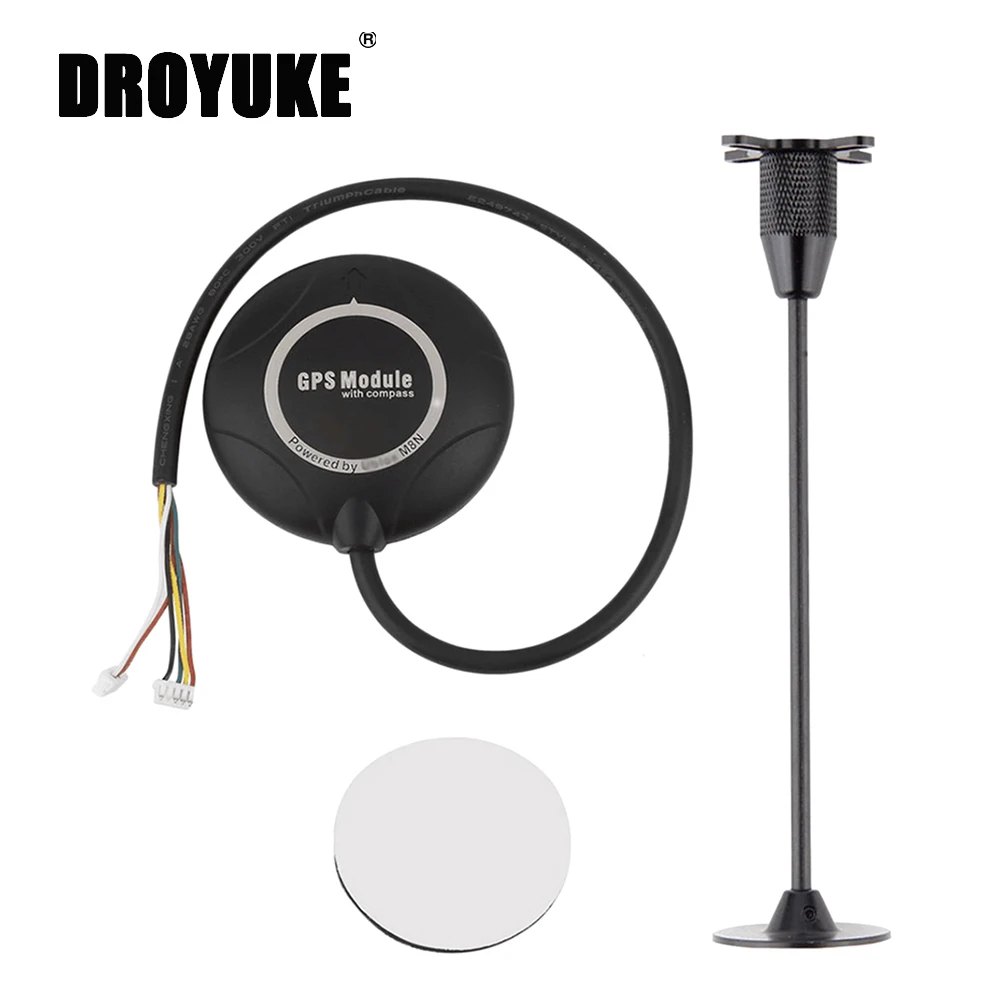 Высокоточный GPS Компас Droyuke M8N 8N/6M встроенный компас с держателем стойки для APM 2 6 8