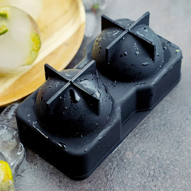 

Creative Large 6 Ice Ball Moldsice Fruit Diy Ice Cube Maker Cube Mold Whiskey Vodka Silicone Ice Tray Kitchen Accessories